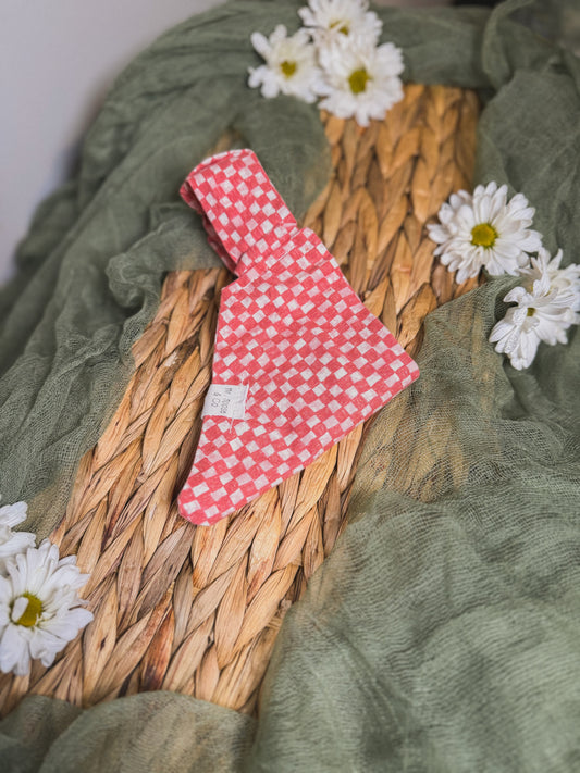 peachy plaid